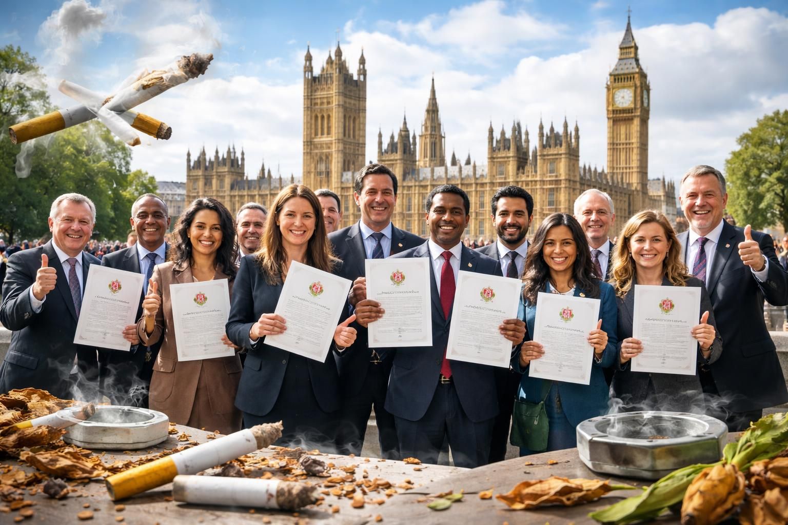découvrez comment le royaume-uni adopte une loi révolutionnaire pour lutter contre le tabac, une avancée majeure pour la santé publique sur tuniscope.com.