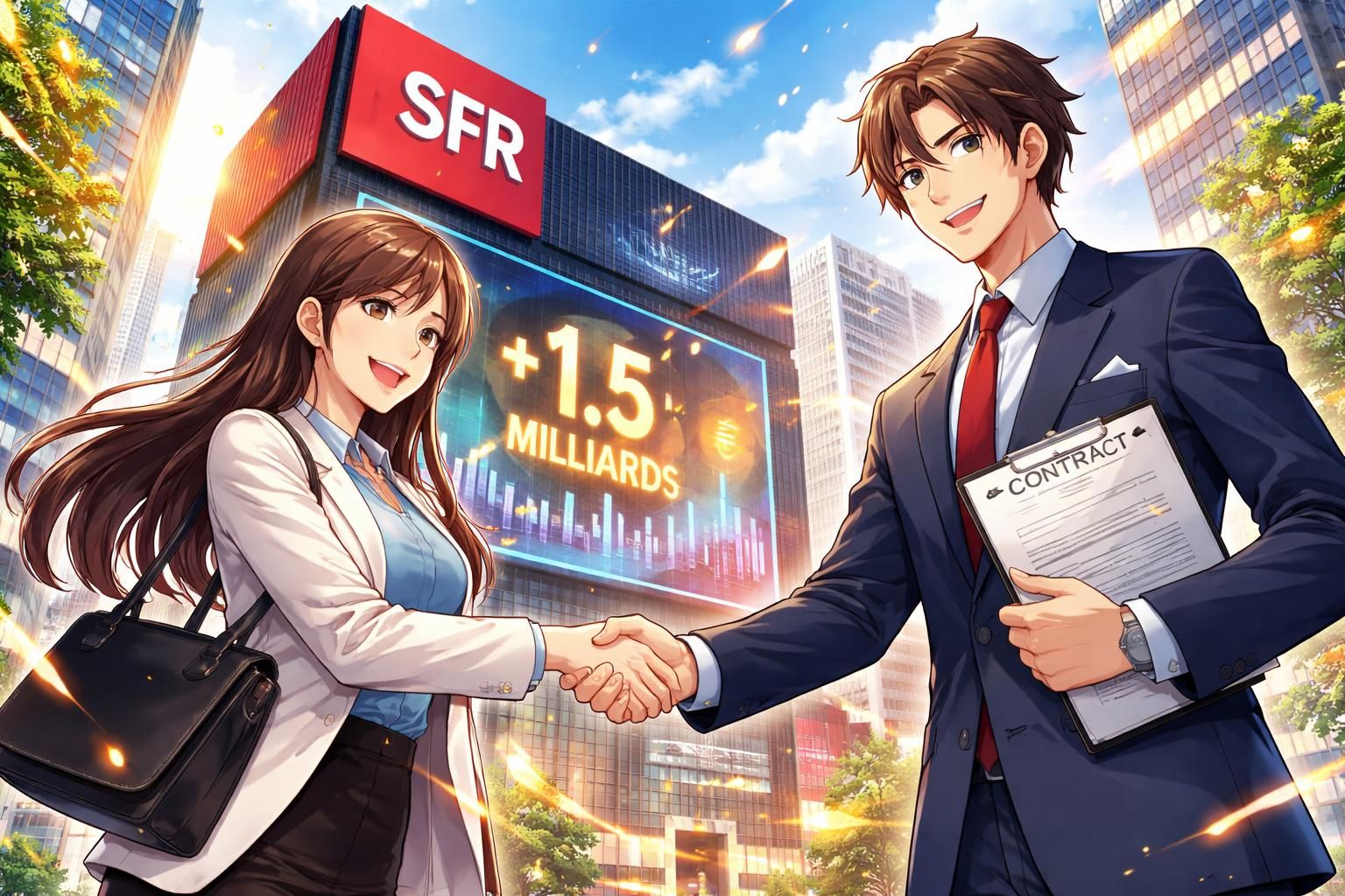 découvrez l'accord colossal dévoilé par degrouptest : sfr racheté pour plus de 20 milliards d'euros, une opération majeure dans le secteur des télécommunications.