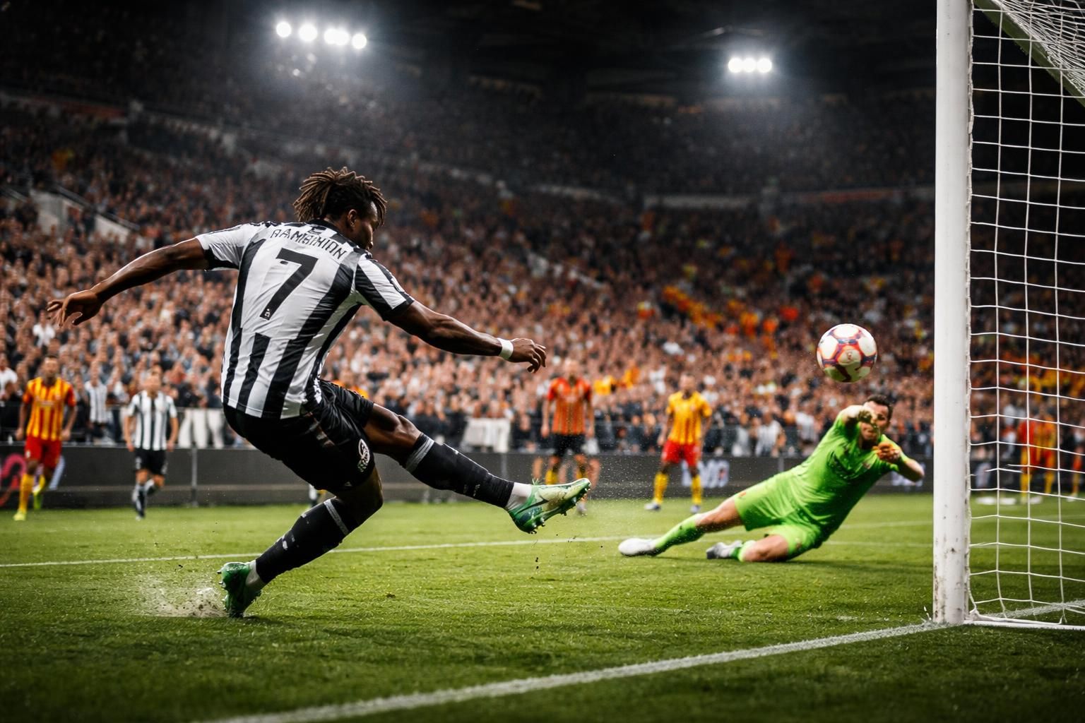 saint-maximin offre un sauvetage spectaculaire à lens en égalisant dans les dernières secondes du temps additionnel, selon onefootball.