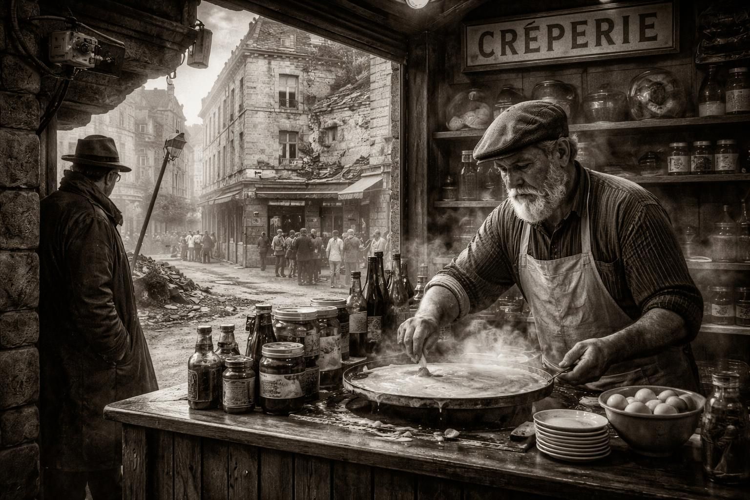 découvrez secousse, le crêpier des célébrités à brest, entre saveurs locales et surveillance urbaine, dans un article captivant du télégramme.