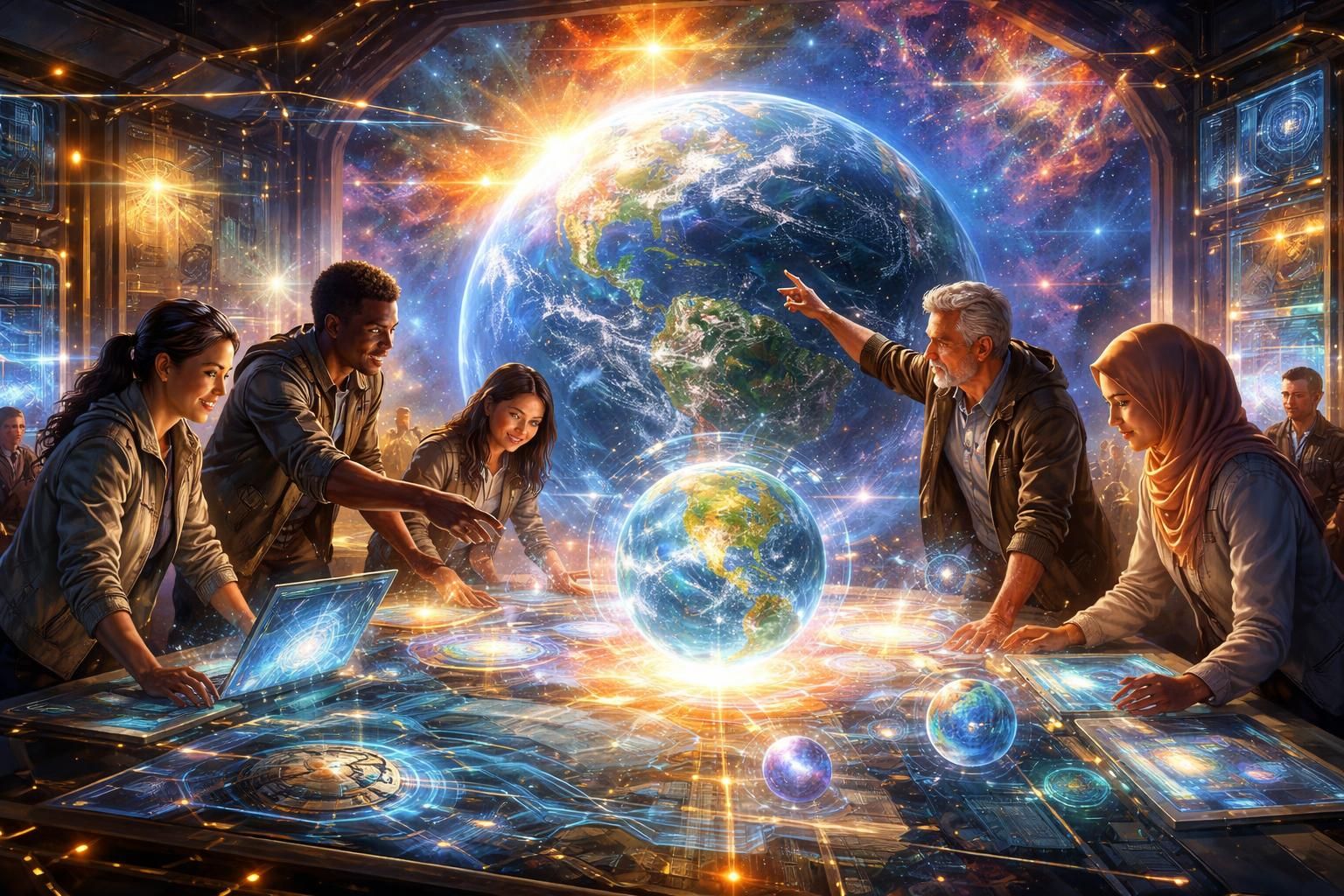 participez au space game jam 99, où les joueurs du monde entier collaborent pour créer des jeux innovants et imaginer un avenir durable pour notre planète.