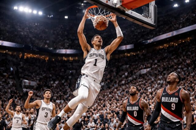 Spurs-vs-Blazers-111-98-Victor-Wembanyama-brille-et-mene-son-equipe-a-une-victoire-eclatante--640x427 Statistiques complètes : Milwaukee vs Dallas - Mardi 31 mars 2026 | NBA Etats-Unis