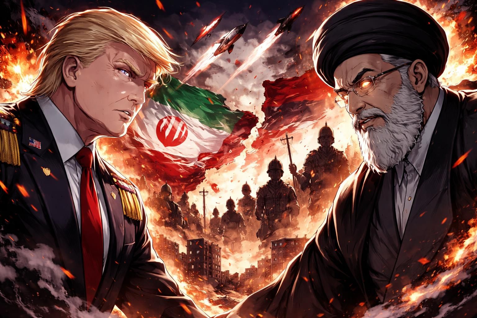 analyse de l'impact de la politique de guerre controversée de donald trump sur la radicalisation du régime iranien, explorant les conséquences géopolitiques et stratégiques.