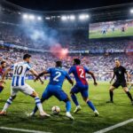 suivez en direct le match intense entre real sociedad et getafe lors de la saison 2025-2026 de la liga sur l'équipe. résultats, faits marquants et commentaires en temps réel.