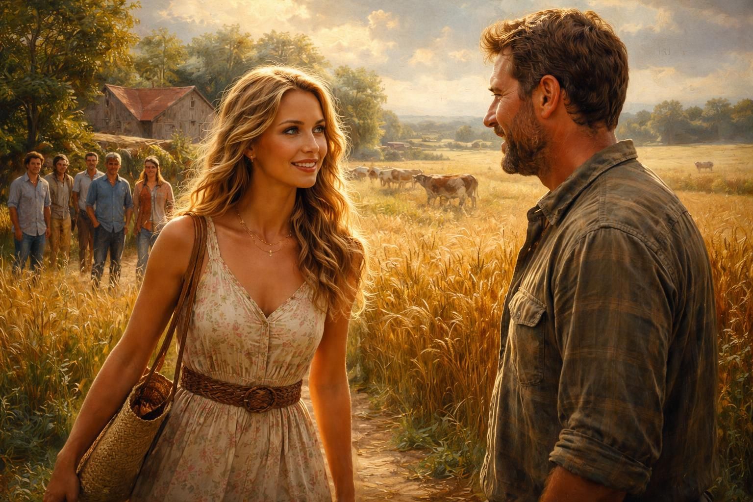 découvrez la surprise de l’amour est dans le pré : l’animatrice entre dans la compétition pour tenter de séduire bruno et bouleverser la saison !