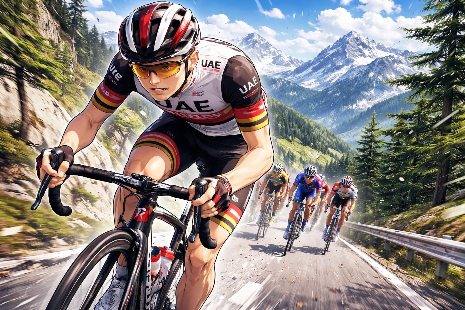 découvrez pourquoi tadej pogacar est le grand favori du tour de romandie cette année, malgré un effectif réduit, et suivez les moments forts de cette course cycliste prestigieuse.