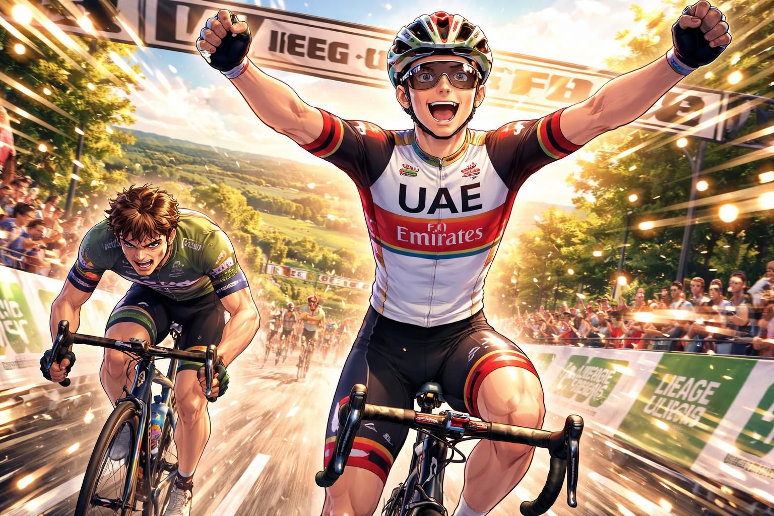 revivez la victoire spectaculaire de tadej pogacar à liège-bastogne-liège, dans une course intense où paul seixas a fait preuve d'un courage exceptionnel. analyse et réactions exclusives sur le figaro.