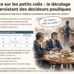 découvrez les enjeux de la taxe sur les petits colis et le décalage persistant entre les décisions politiques et les réalités du terrain.