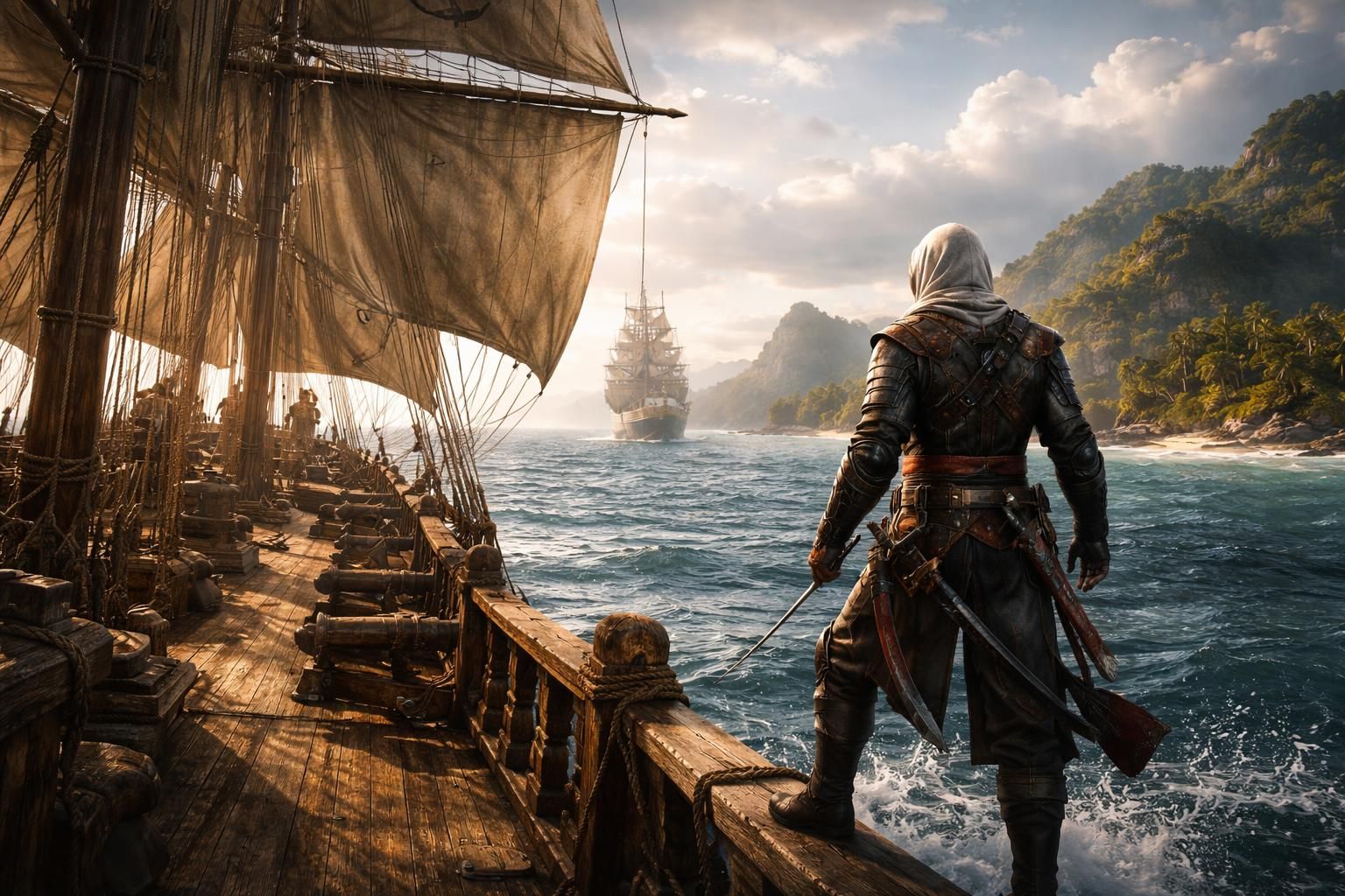 téléchargez gratuitement assassin’s creed black flag en avril avant la sortie du remake. profitez de cette offre exclusive sur la crème du gaming et plongez dans l'aventure pirate dès maintenant !