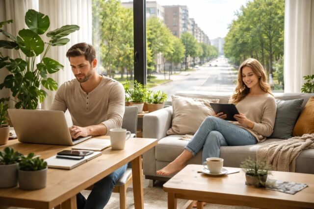 Teletravail-une-reponse-efficace-a-la-flambee-des-prix-du-carburant--640x427 Accident sur le périphérique de Caen : un motard légèrement blessé, embouteillage de 3 km signalé