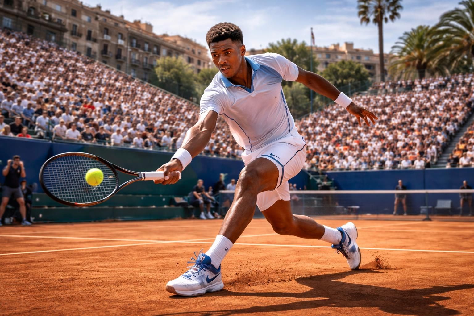 à un mois de roland-garros, arthur fils brille à barcelone avec une performance éclatante, annonçant une préparation prometteuse pour le tournoi.