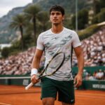 tennis : carlos alcaraz poursuit son parcours avec discrétion en accédant aux quarts de finale du tournoi de monte-carlo.