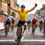 suivez le tour de bretagne 2026 avec halvor dolven qui prend la tête en s'emparant du maillot jaune après une deuxième étape pleine d'émotions et de surprises.