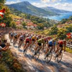 suivez en direct la 6ème étape palpitante du tour du pays basque 2026 sur l'équipe. retrouvez toutes les infos, les temps forts et le classement en temps réel.