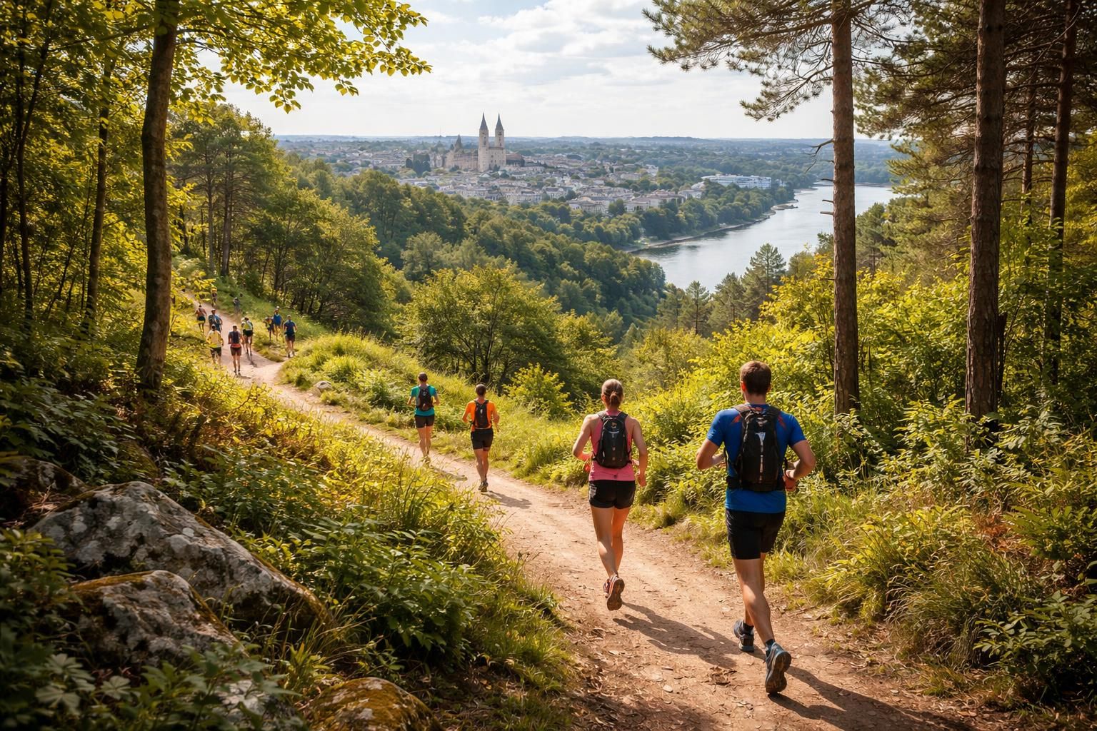 explorez tout angers bouge avec les parcours détaillés des trails de 8 et 12 kilomètres pour une aventure sportive au cœur de la ville.