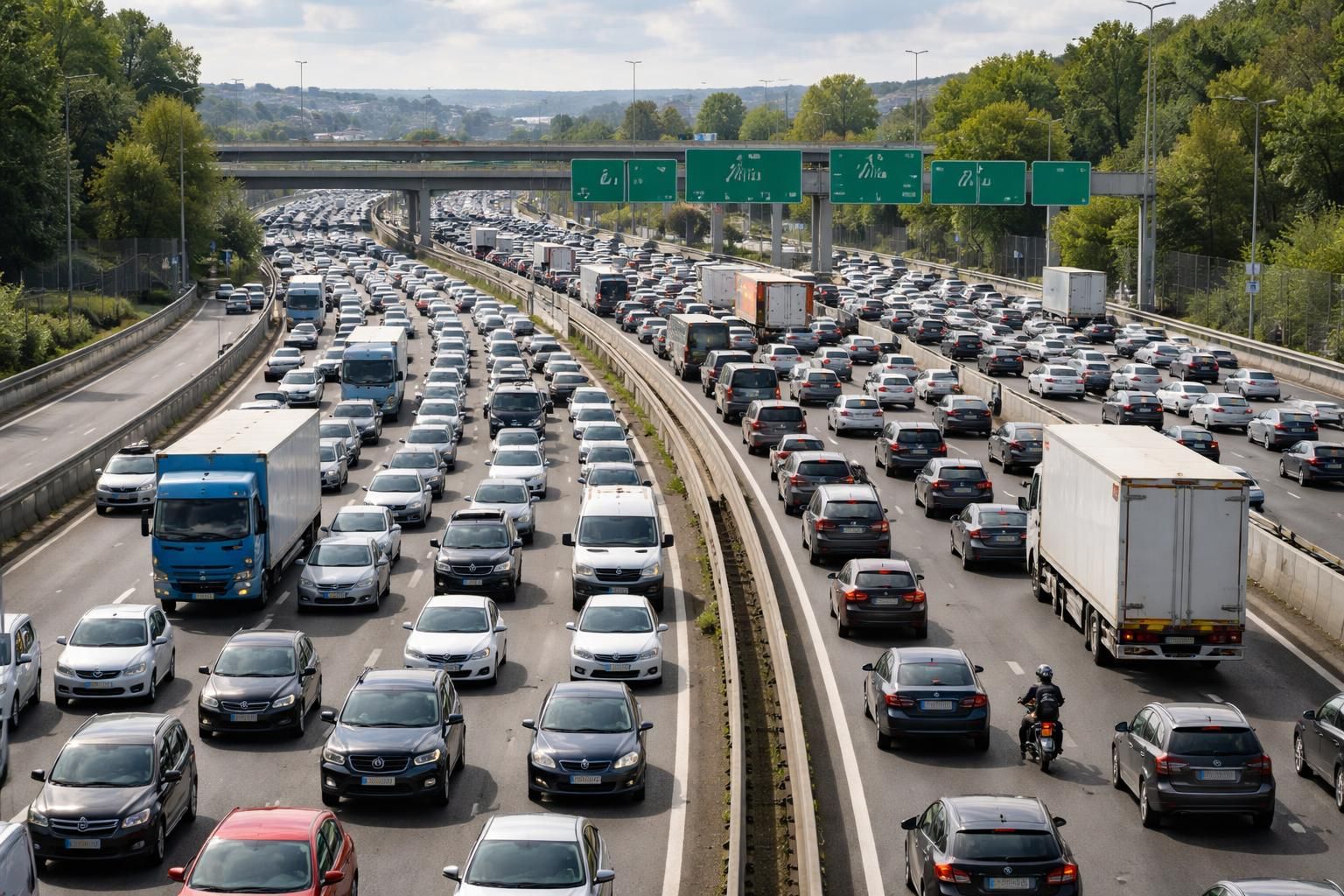 découvrez les causes du trafic intense sur l'a7, l'a42 et l'a46, et pourquoi cette journée est particulièrement difficile pour les automobilistes.