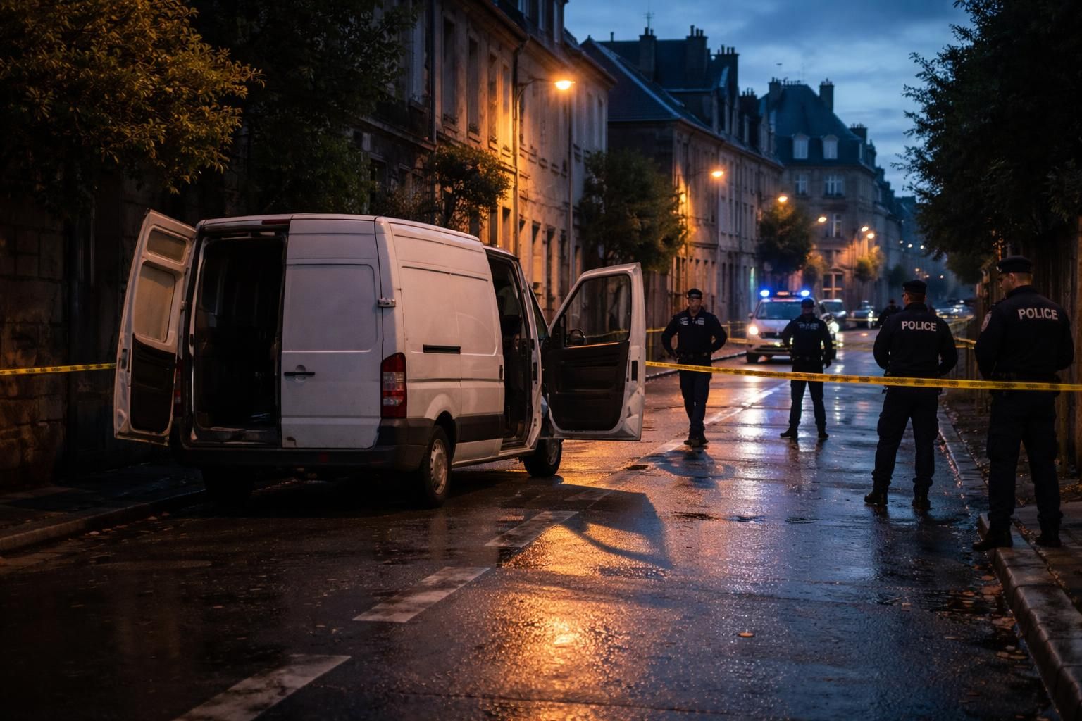 tragédie à saint-brieuc : une jeune femme de 20 ans a été retrouvée morte dans une camionnette, une enquête est en cours pour éclaircir les circonstances de ce drame.