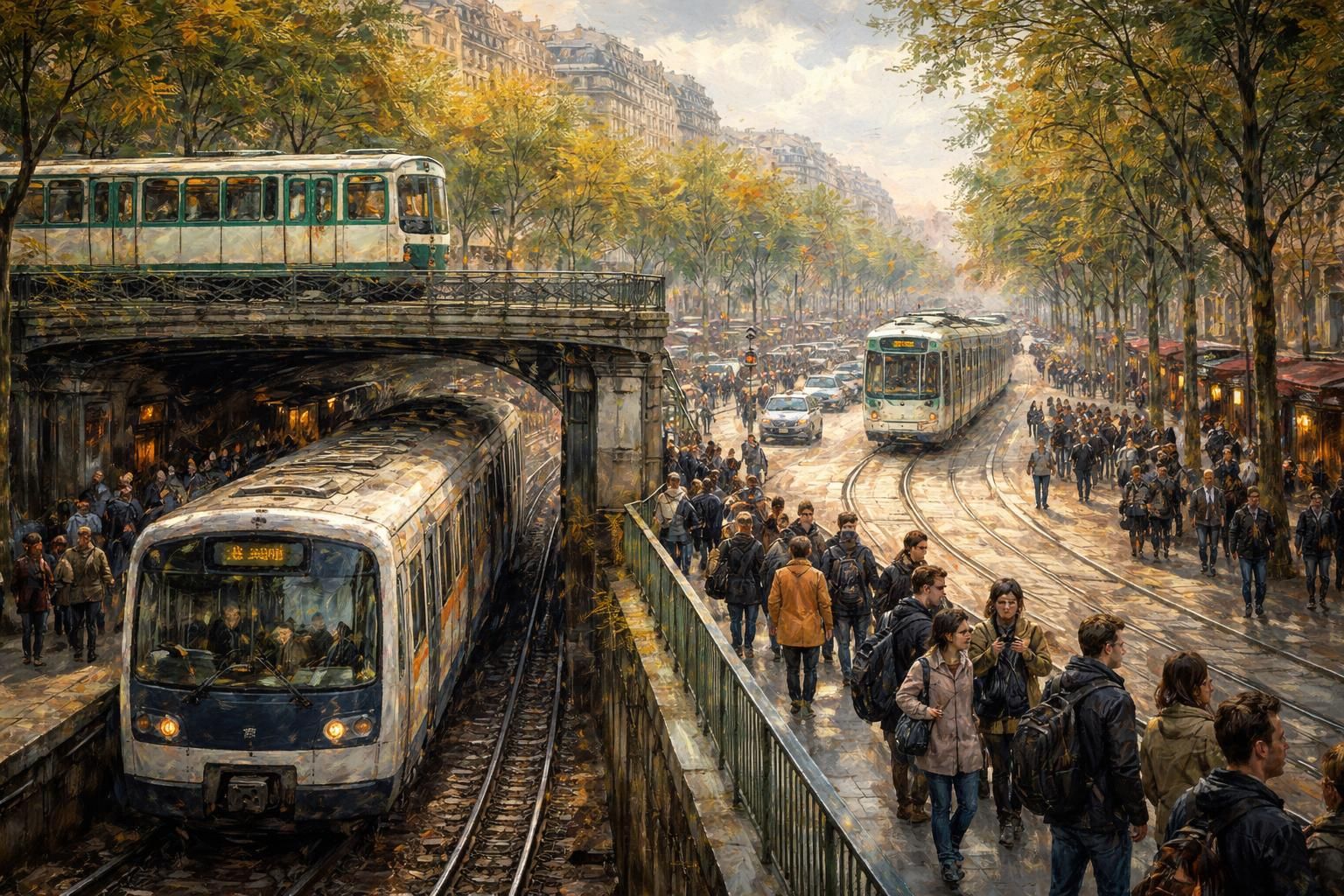 découvrez les perturbations prévues sur les transports à paris (rer, métro, tramway) jusqu'au 3 mai et organisez vos déplacements en conséquence.