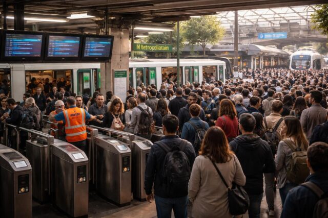 Transports-a-Paris-et-en-Ile-de-France-Perturbations-prevues-sur-le-Metro-RER-et-trains-durant-le-week-end-de-Paques-640x427 Prix du carburant : Mobilisation des transporteurs routiers en opération escargot avec 200 véhicules, à quoi s'attendre ?