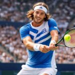 découvrez les progrès de tsitsipas qui exprime sa satisfaction : « je suis ravi de performer à ce niveau ». analyse et réactions du joueur grec.