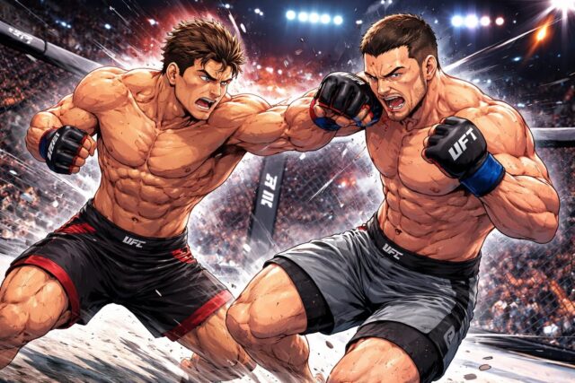 UFC-327-Costa-defie-linvincible-Murzakanov-et-sort-vainqueur-chez-les-93-kg-640x427 Al-Nassr réduit à dix suite à l'expulsion de Mané lors de la supercoupe d'Arabie saoudite, un match tendu entre les deux équipes