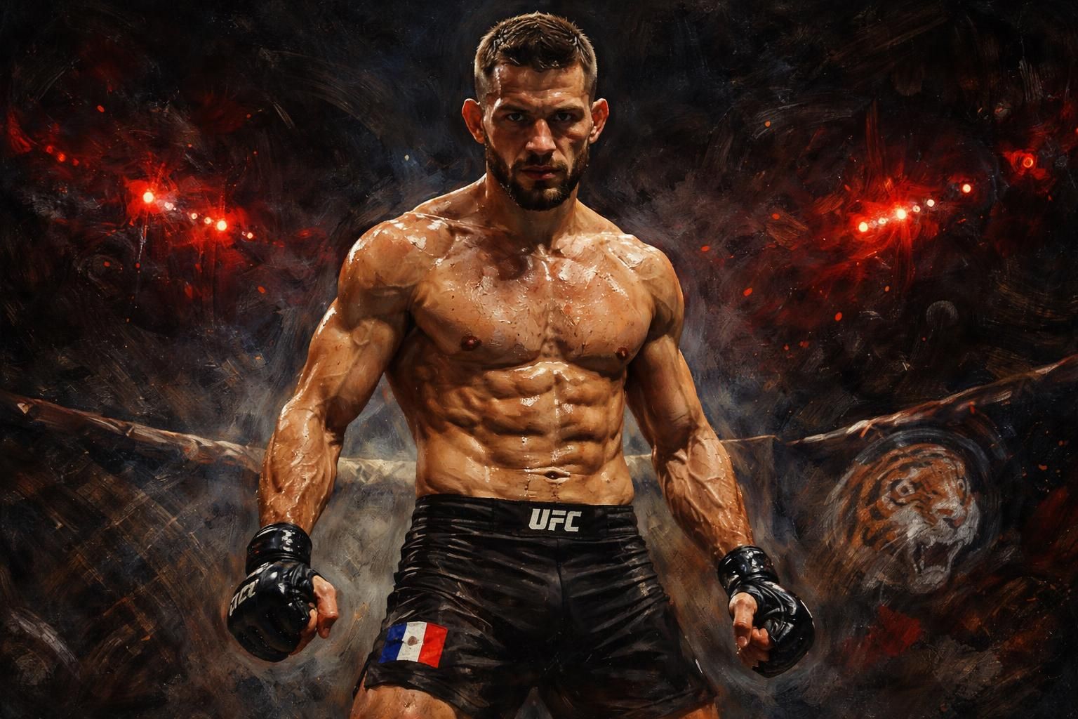 découvrez les déclarations de benoît saint denis dans l'ufc, où il affirme « j’ai faim » et laisse échapper un indice sur son prochain adversaire, promettant un combat intense.