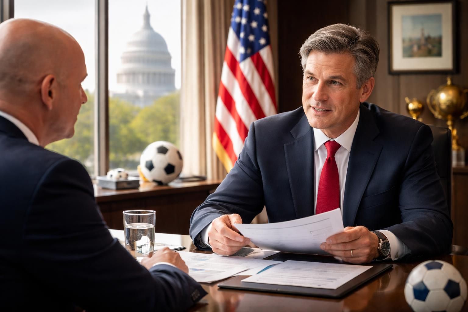 un conseiller proche de donald trump recommande à la fifa de remplacer l'équipe iranienne par l'italie pour la coupe du monde 2026, suscitant une polémique majeure.