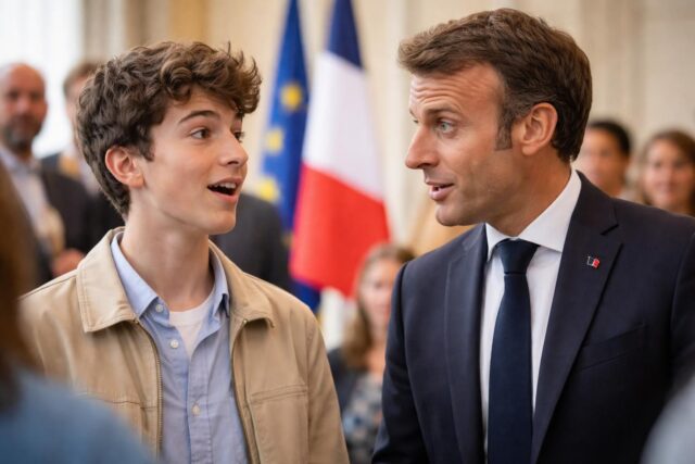 Un-eleve-repond-par-un-For-sure-surprenant-a-Emmanuel-Macron-lors-dun-echange-640x427 L'inflation grimpe en flèche en avril : l'Insee annonce une hausse annuelle de 2,2%