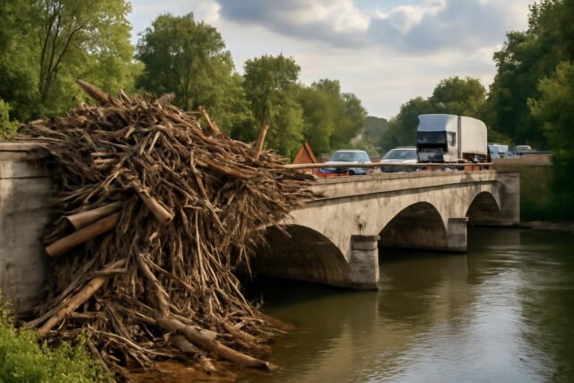 Un-embacle-obstrue-la-moitie-du-pont-de-Matougues-perturbant-la-circulation-640x427 Bracelets de festival : ils transportent un nombre étonnant de bactéries