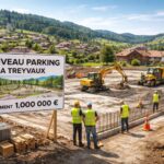 un financement d'un million a été accordé pour la construction d'un nouveau parking à treyvaux, améliorant ainsi les infrastructures et facilitant le stationnement pour les habitants et visiteurs.