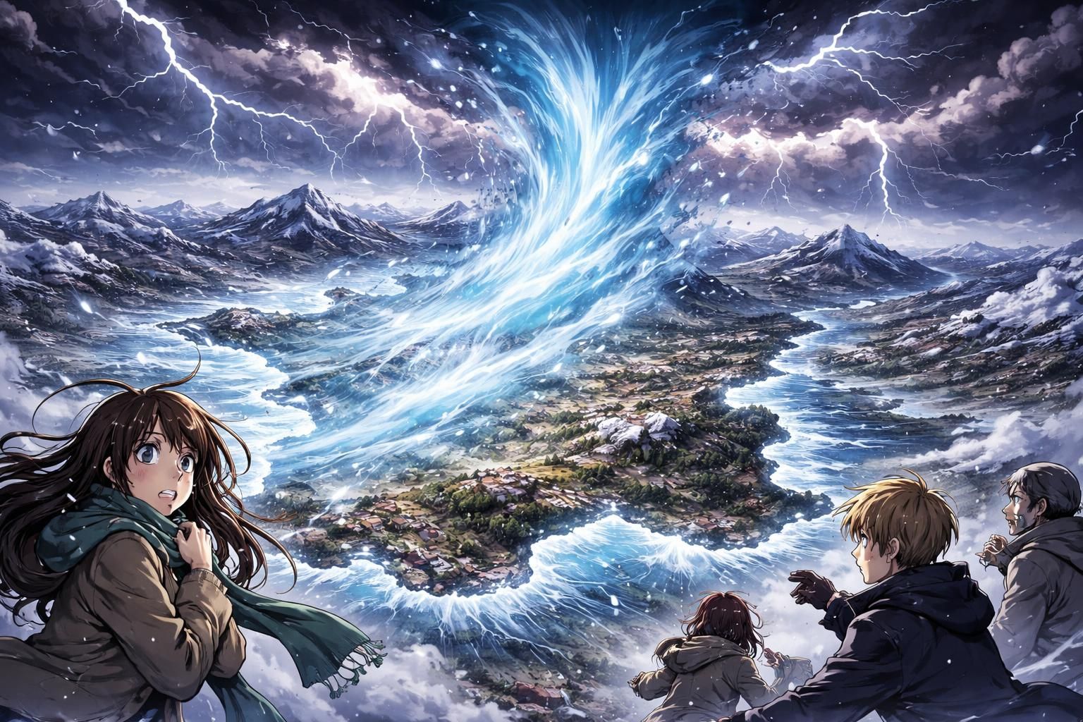 une coulée froide provoque un accroissement du risque d'orages violents sur l'ensemble du territoire français, nécessitant vigilance et précautions.