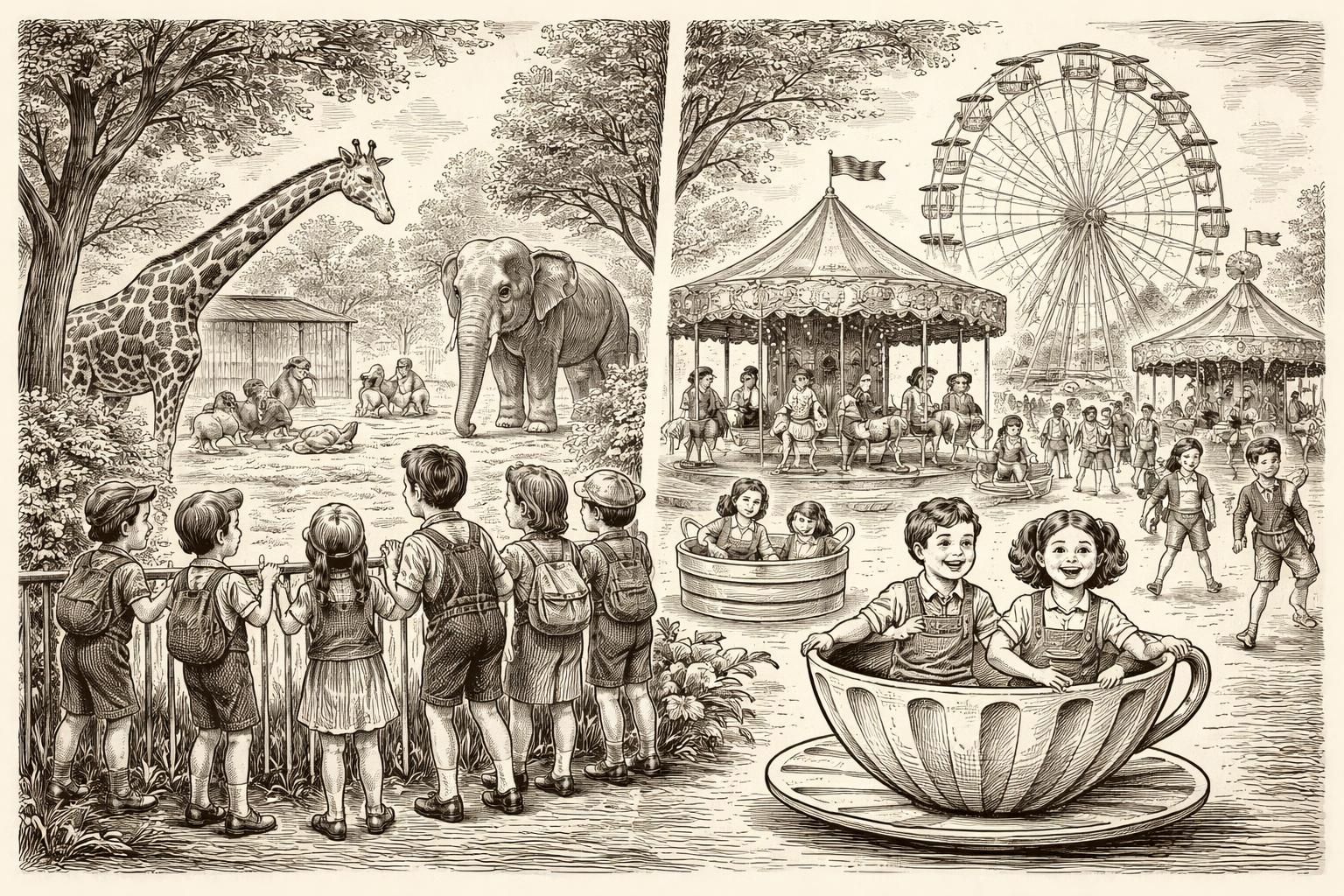 découvrez les sorties passionnantes du centre de loisirs de valognes durant les vacances de printemps, avec des excursions au zoo de champrepus et au parc d'attractions festyland pour toute la famille.