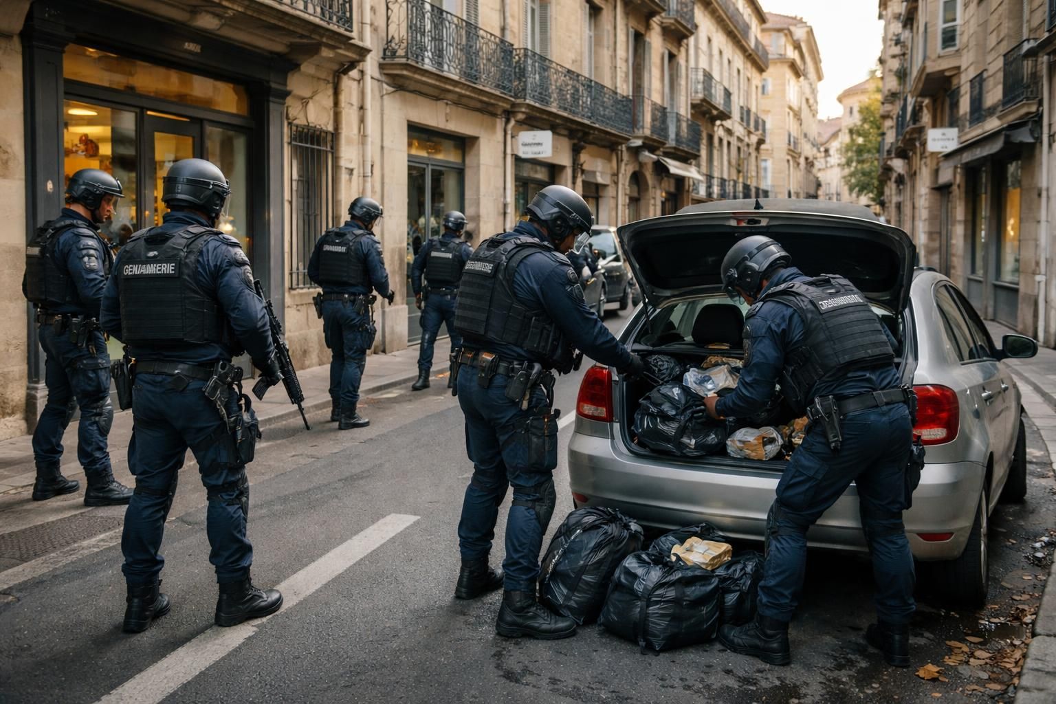 à avignon dans le vaucluse, les gendarmes mènent une opération majeure contre le trafic de stupéfiants, qualifiée de « mère de toutes les batailles » pour lutter efficacement contre ce fléau.