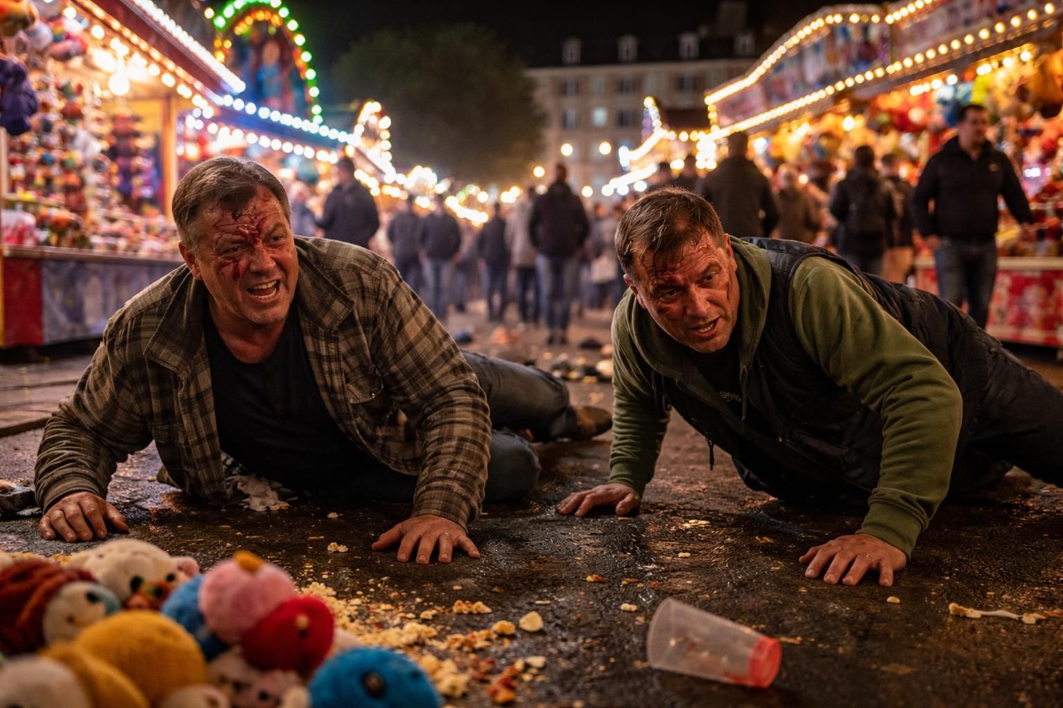 deux forains agressés au couteau lors d'une fête foraine sur le cours saint-pierre à nantes, suscitant une vive émotion dans la communauté locale.