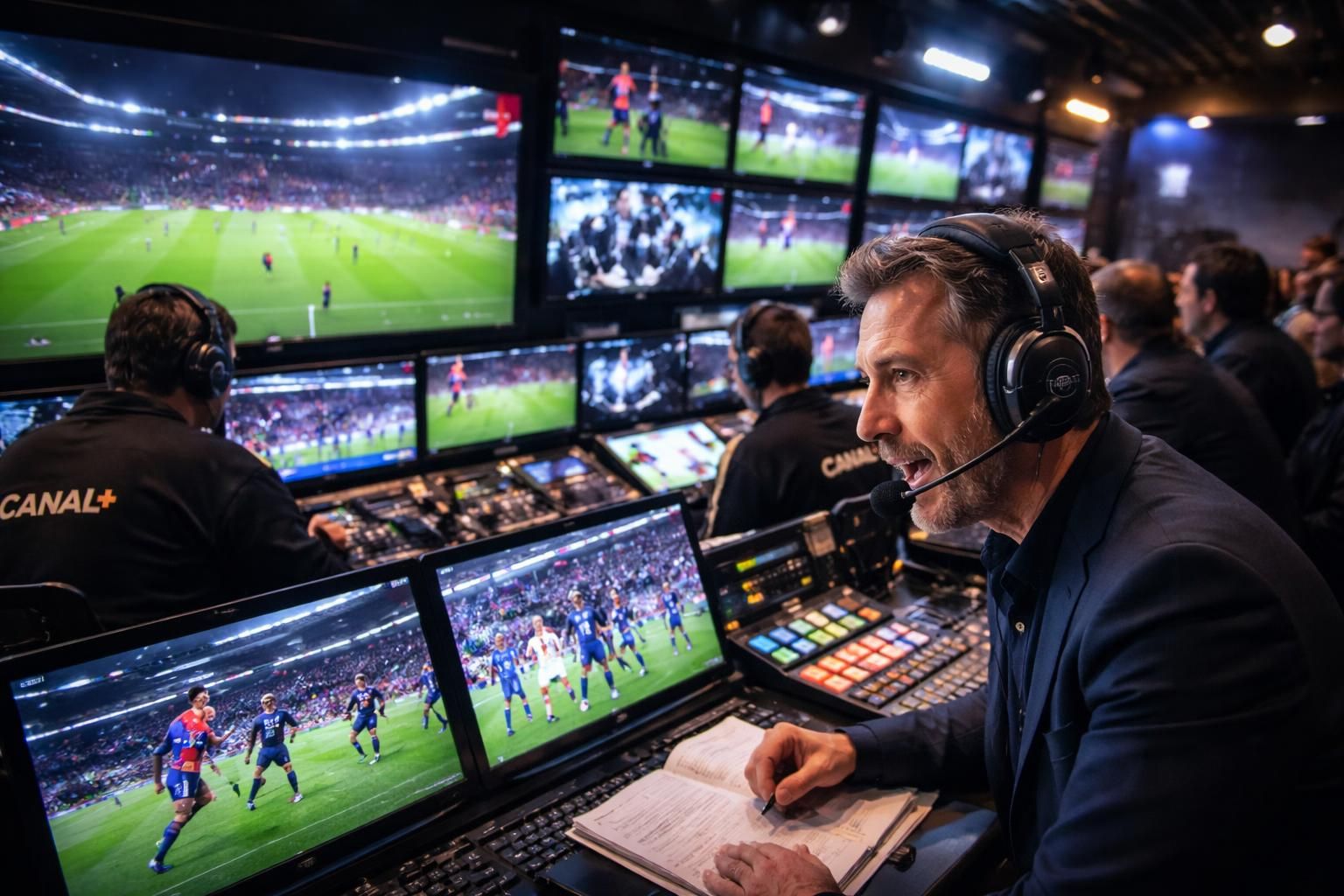 plongez au cœur de l'action avec une immersion exclusive dans les coulisses de canal+ lors du match légendaire du psg en ligue des champions. vivez chaque émotion en direct comme si vous y étiez.