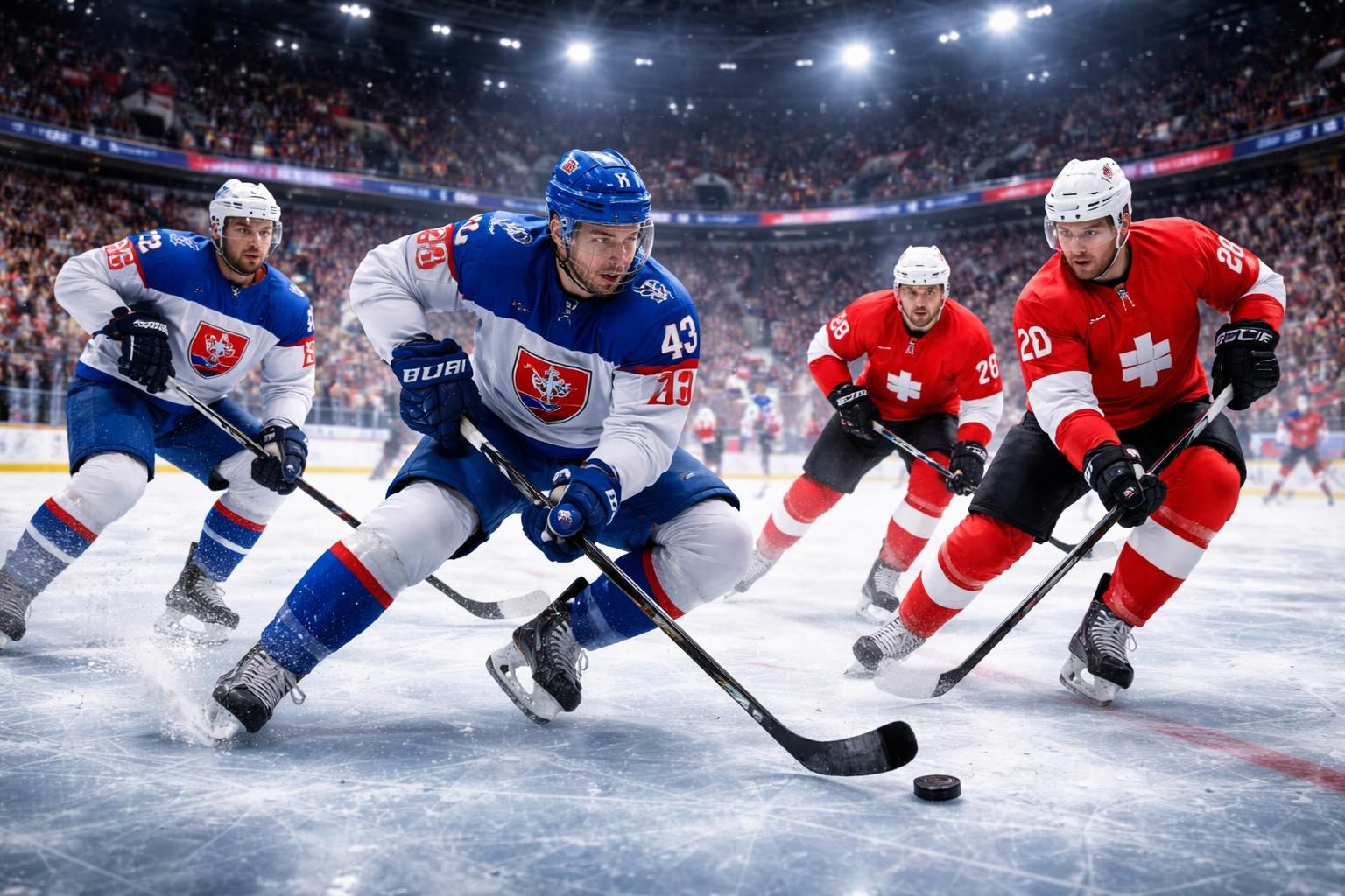 revivez le match intense entre la slovaquie et la suisse (3-5) avec notre retour en images exclusif sur planète hockey, une préparation riche en émotions et en actions spectaculaires.