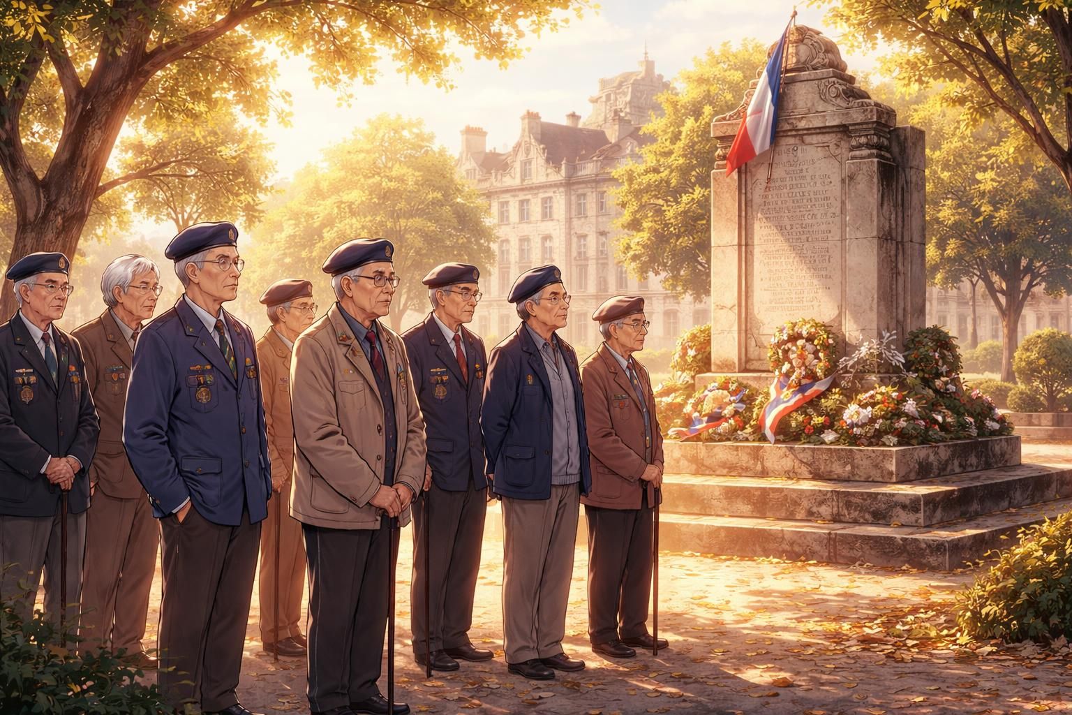 à beauvais, l'association des anciens combattants, témoins de l'histoire locale, est confrontée à un risque imminent de disparition, soulevant des enjeux de mémoire et de transmission.