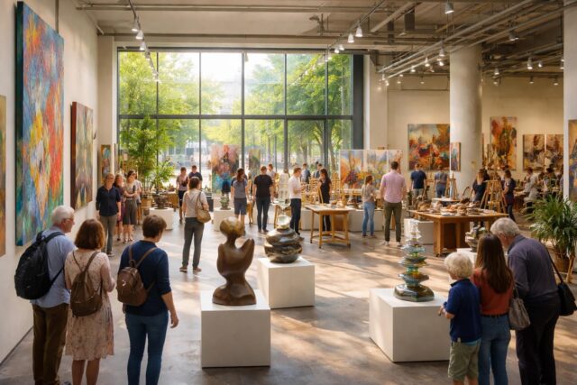 A-Cherbourg-lecole-des-beaux-arts-souvre-au-public-une-immersion-dans-un-univers-artistique-aux-multiples-disciplines-640x427 Plongée exclusive : Eli Junior Kroupi dévoilé par TF1+