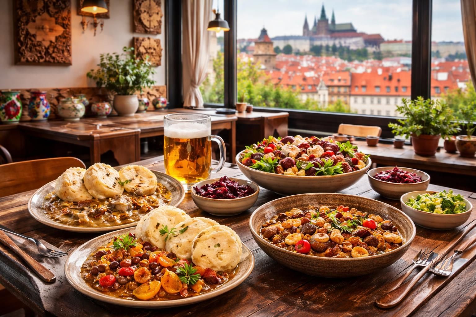 découvrez comment la gastronomie traditionnelle tchèque se transforme à prague avec des recettes végétariennes savoureuses, alliant authenticité et modernité sur radio prague international.