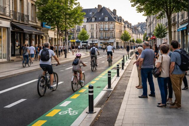 A-Vannes-les-amenagements-recents-des-pistes-cyclables-rue-Roosevelt-suscitent-interrogations-et-debats-640x427 « On nous prend pour des pigeons » : la France devrait-elle suivre ses voisins et réduire les taxes sur le carburant ? - TF1 Info