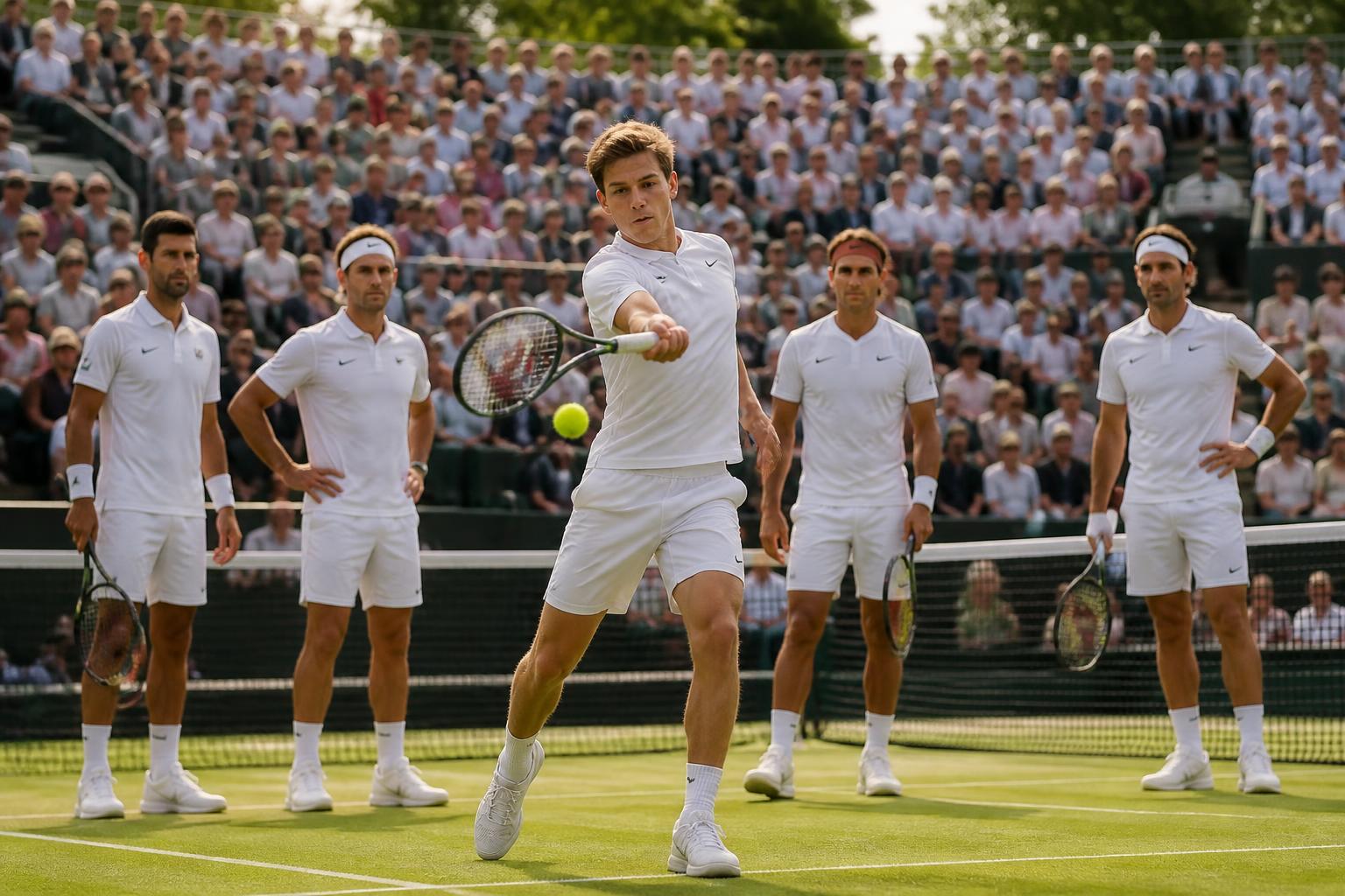 arthur fils triomphe à l'atp de halle, s'imposant face à un plateau de champions avant le tournoi de wimbledon, marquant une étape clé dans sa carrière.