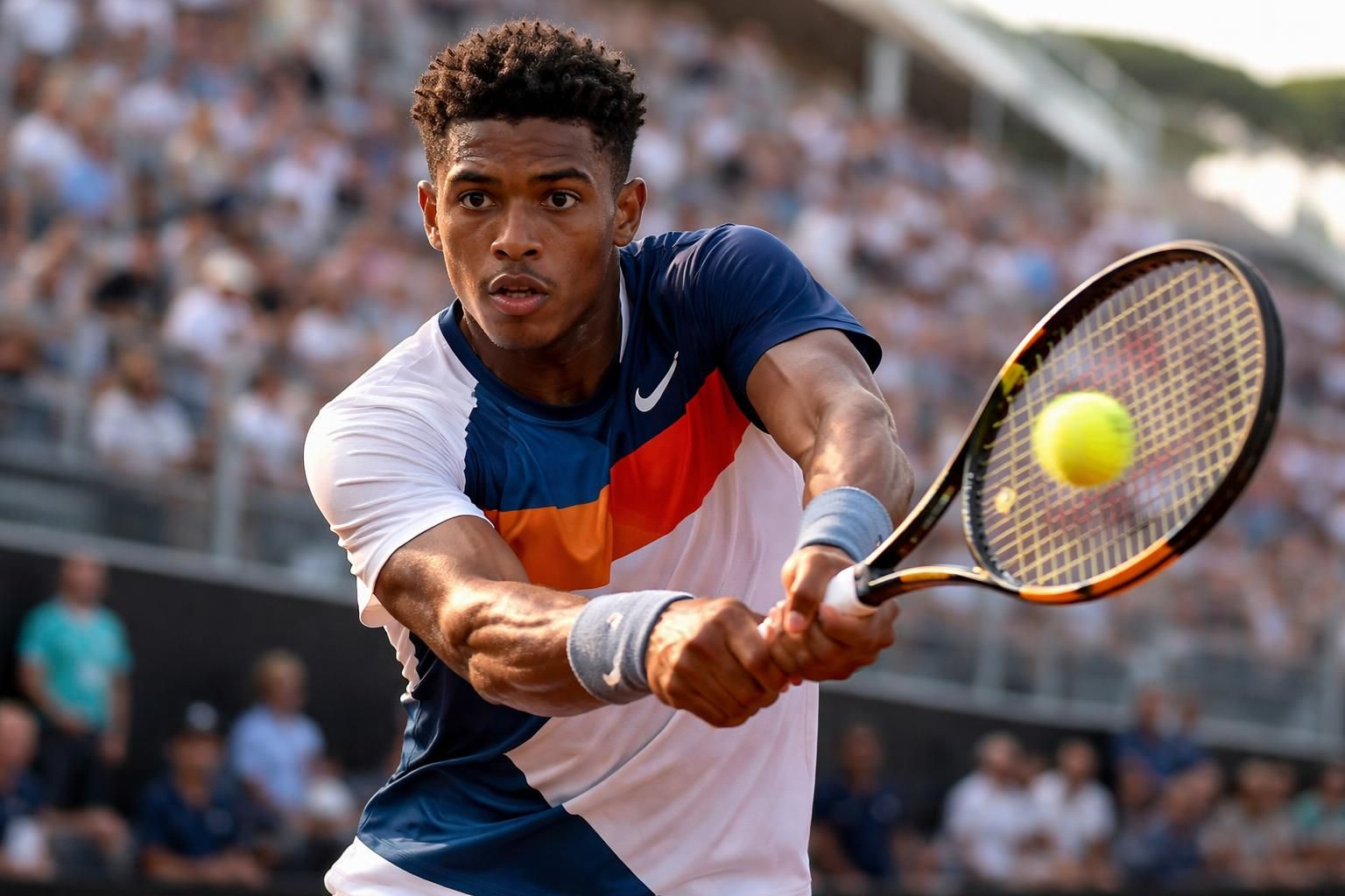arthur fils revient sur son match contre jannik sinner à l'atp de rome, partageant ses impressions sur la rapidité du jeu et la prise de confiance pour rivaliser au plus haut niveau.