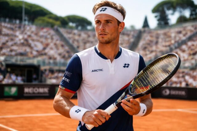 ATP-Rome-Casper-Ruud-evoque-limportance-de-tracer-sa-propre-voie-dans-le-tennis-640x427 Roland Garros 2026 : Suivez en direct le duel captivant entre Jannik Sinner et Clément Tabur sur Eurosport