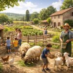 découvrez la ferme pédagogique « la rive paysanne » à aiguefonde, un lieu unique où petits et grands peuvent explorer la vie rurale, rencontrer les animaux de la ferme et participer à des activités éducatives en pleine nature.