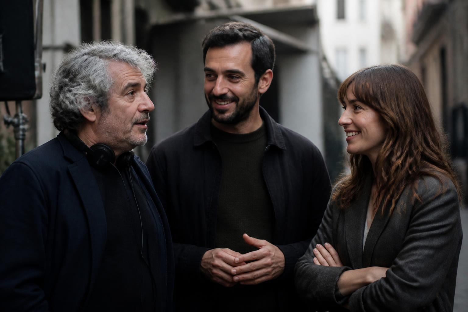 découvrez les premières images de « le vertige », le nouveau film de quentin dupieux, réunissant alain chabat, jonathan cohen et anaïs demoustier dans une expérience cinématographique unique.