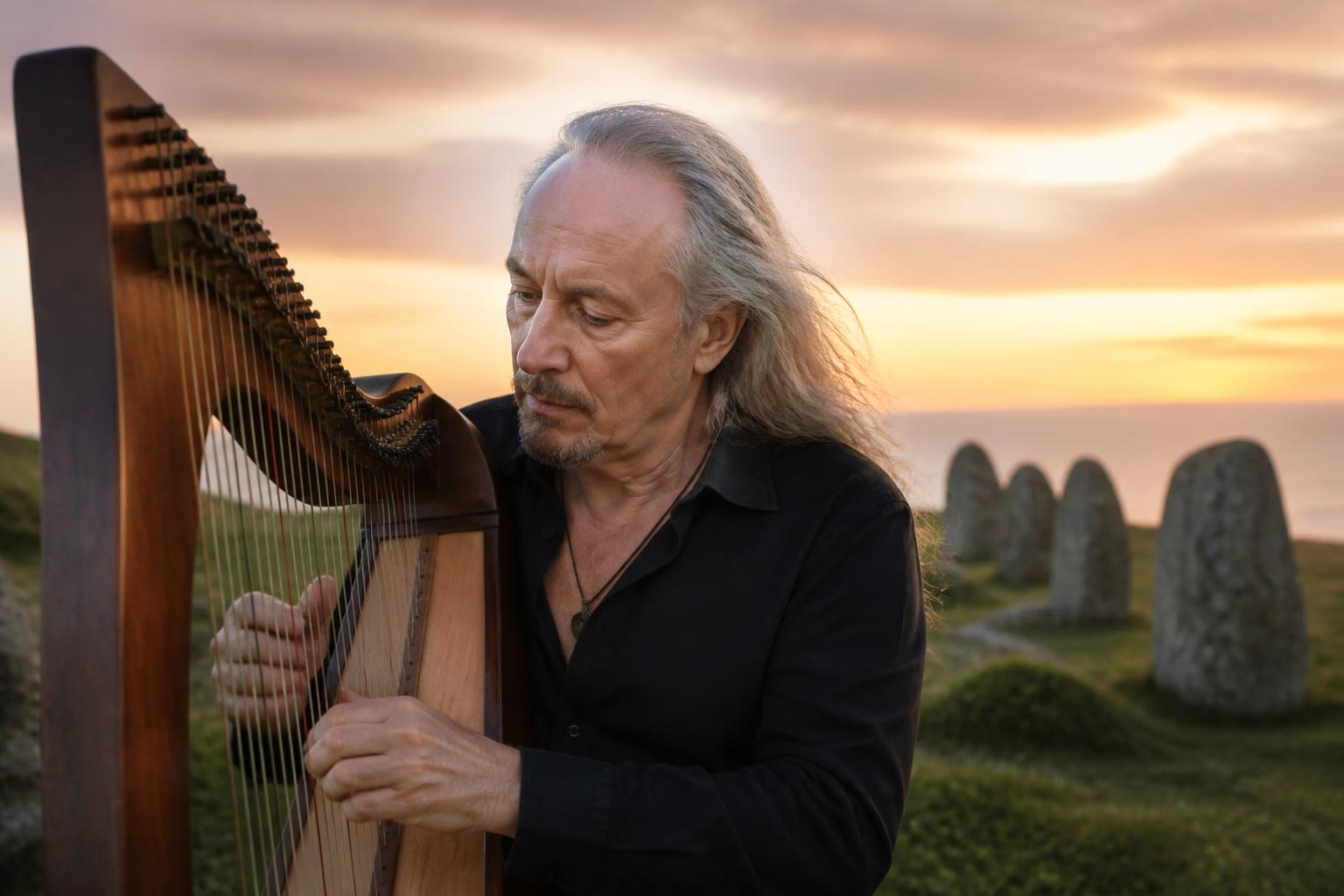 alan stivell fête ses six décennies de carrière musicale exceptionnelle, une ode à la musique celtique et à l'innovation artistique.