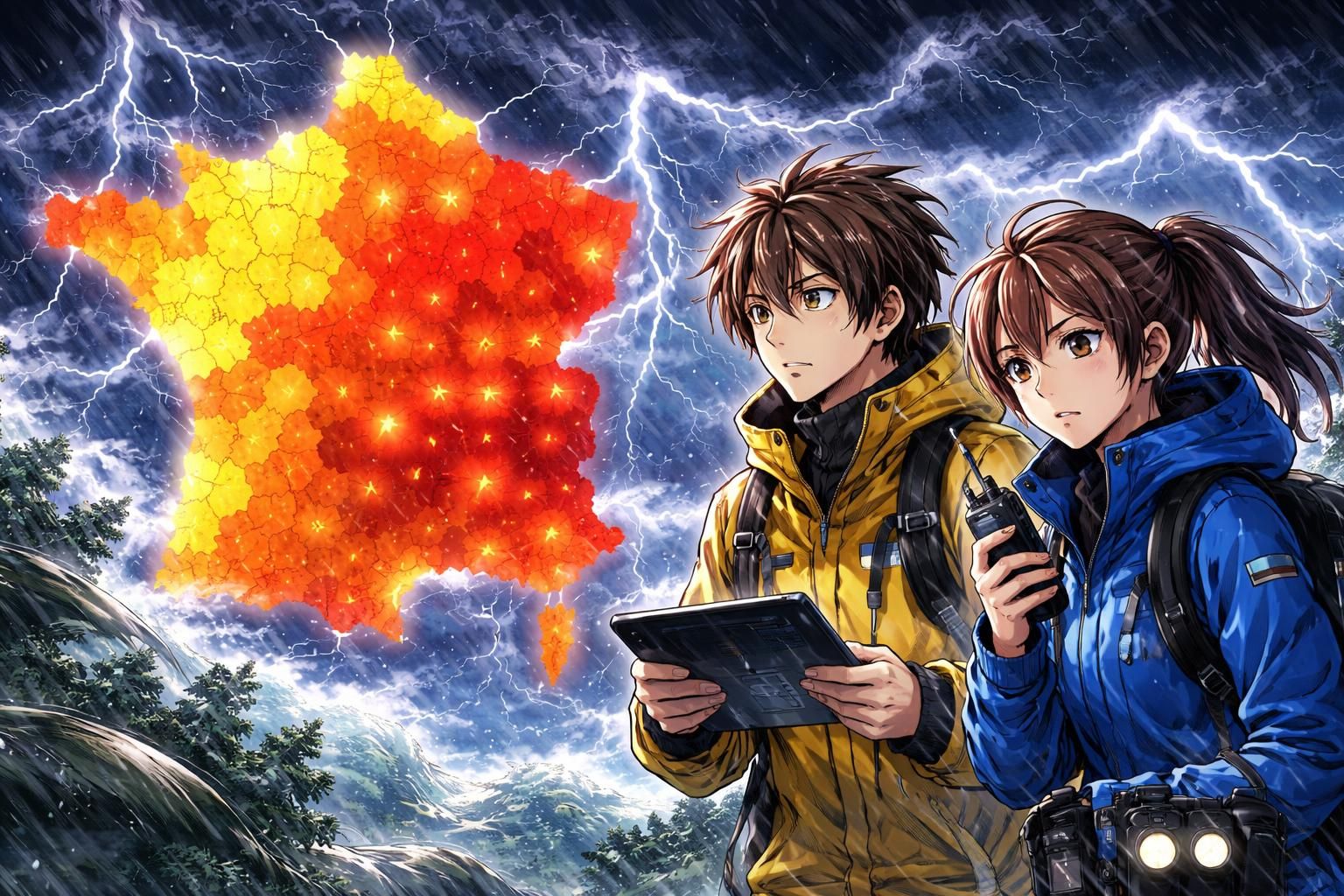 restez informé avec notre alerte météo : plus de 70 départements en vigilance orages violents ce lundi en france. découvrez les prévisions détaillées pour bien vous préparer.