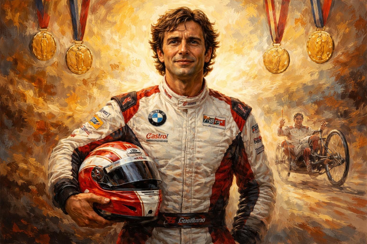 alex zanardi, légende italienne du sport automobile et champion paralympique, est décédé à 59 ans. découvrez son incroyable parcours de la f1 à l'or paralympique.