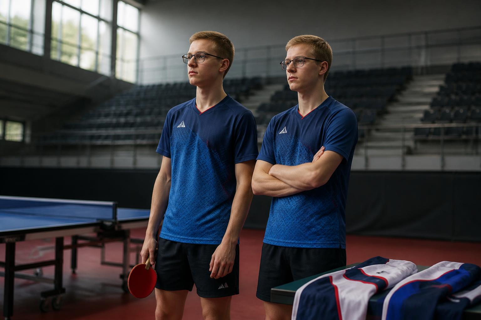 alexis et félix lebrun ne participeront pas pour défendre leur titre de champions de france en double, une décision qui marque un tournant dans le tennis de table français.