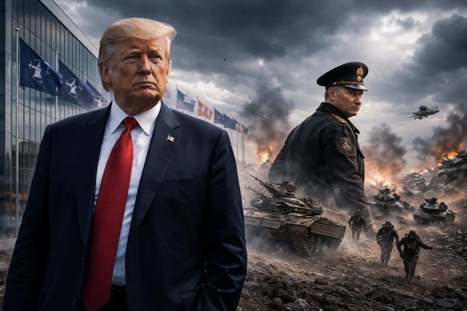 découvrez comment le retrait progressif de donald trump de l'otan influence la montée en puissance des offensives de vladimir poutine, et les répercussions géopolitiques qui en découlent.